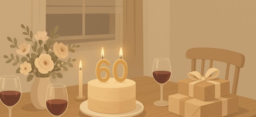 Поздравление с 60-летием мужчине картинка