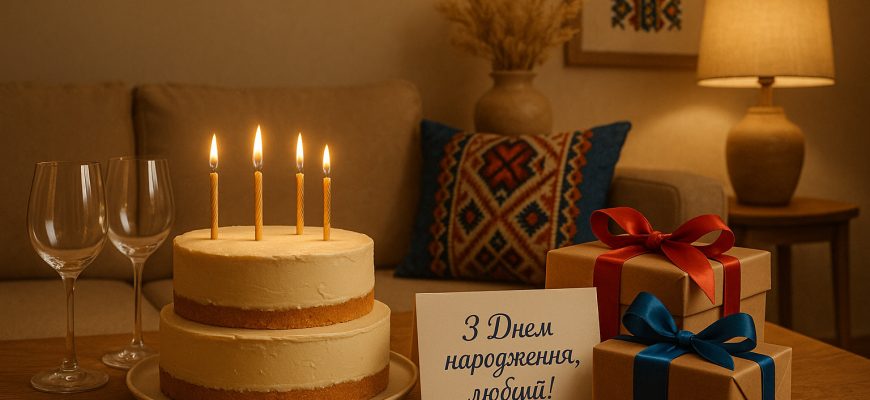 Поздравление с Днём рождения любимому