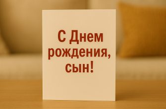С Днем рождения, сын!